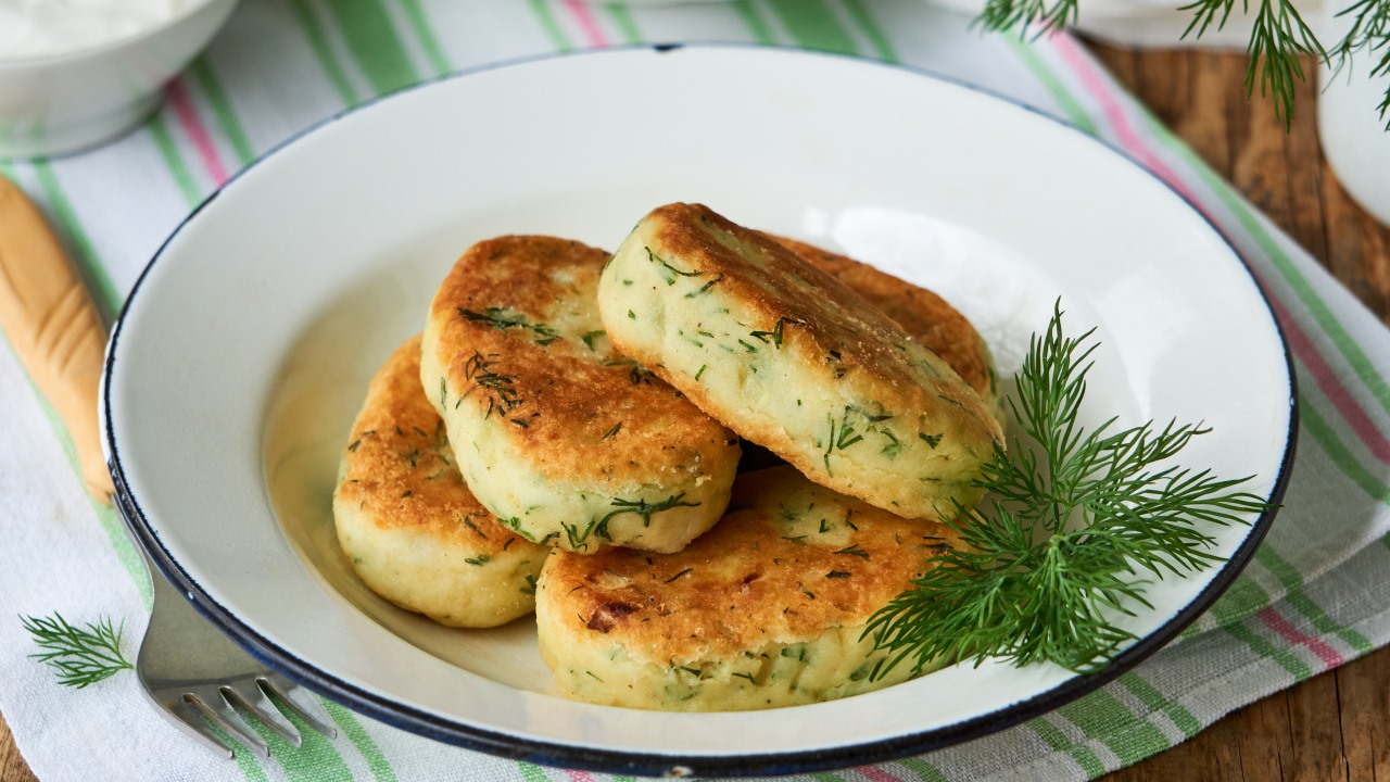Постные картофельные зразы