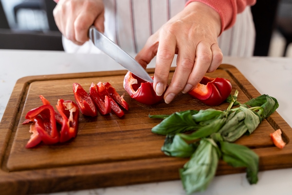 close up on ingredients used for cooking - Грибная аджика