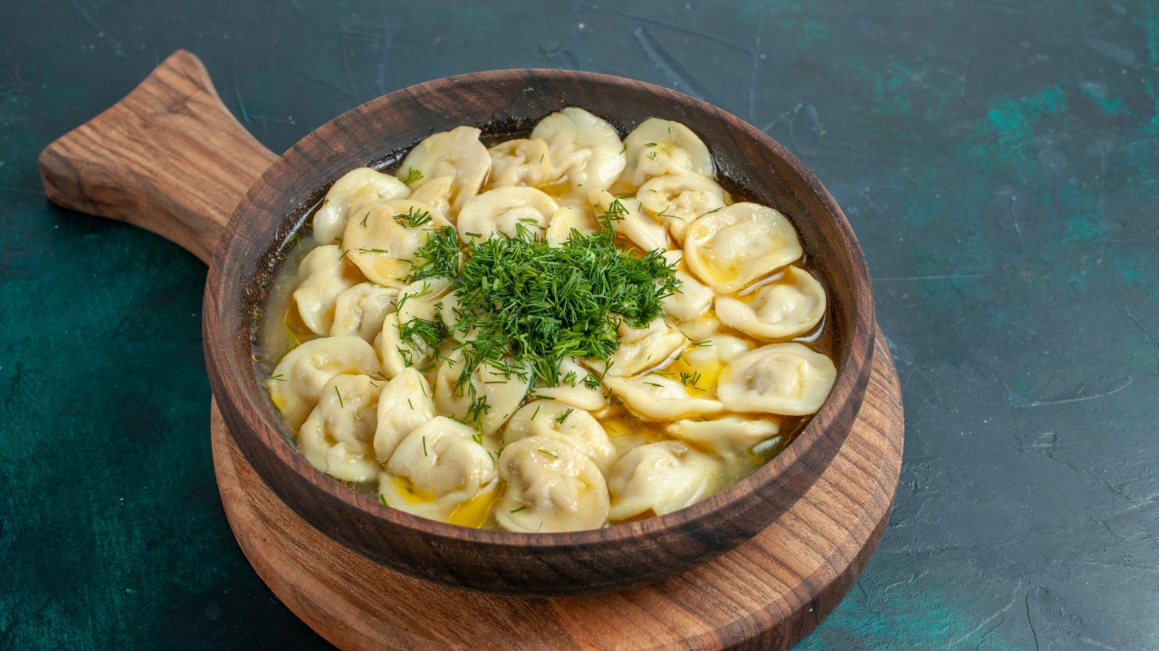 Пельмени с судаком