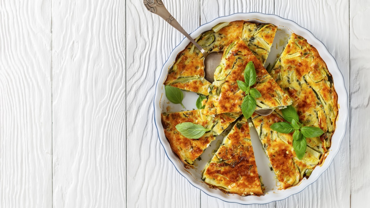 Овощная запеканка с курицей