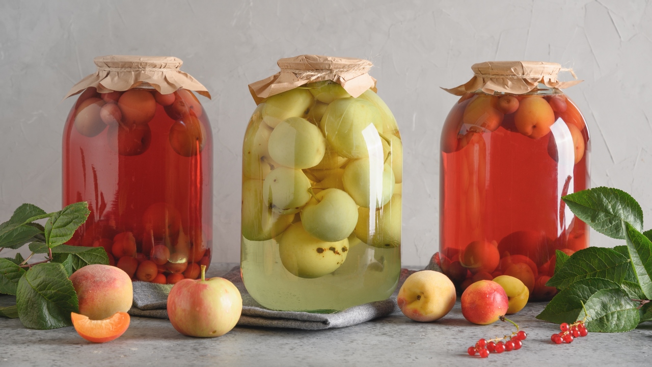 Консервированные яблоки