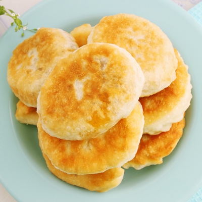 Постное тесто для сладких жареных пирожков