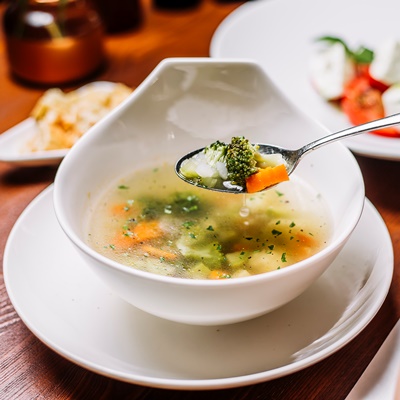 Суп весенний, постный стол