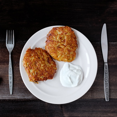 Котлеты из картофеля и риса