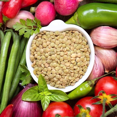 Чечевица со свёклой, постный стол Чечевица со свёклой, постный стол