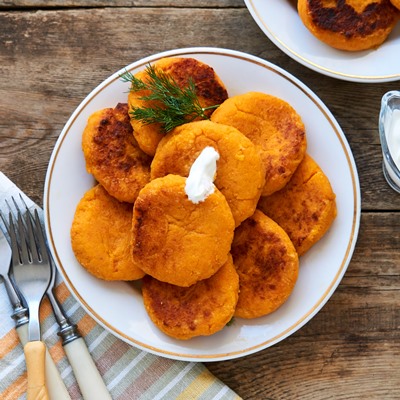 Морковные постные котлеты Морковные постные котлеты