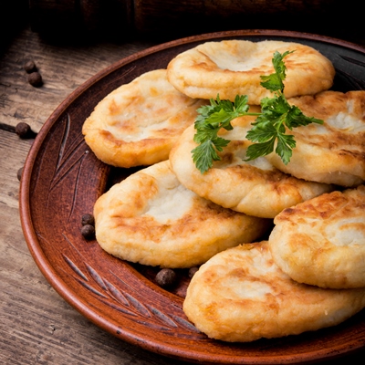 Зразы картофельные с грибами