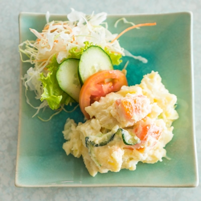 Салат картофельный с капустой