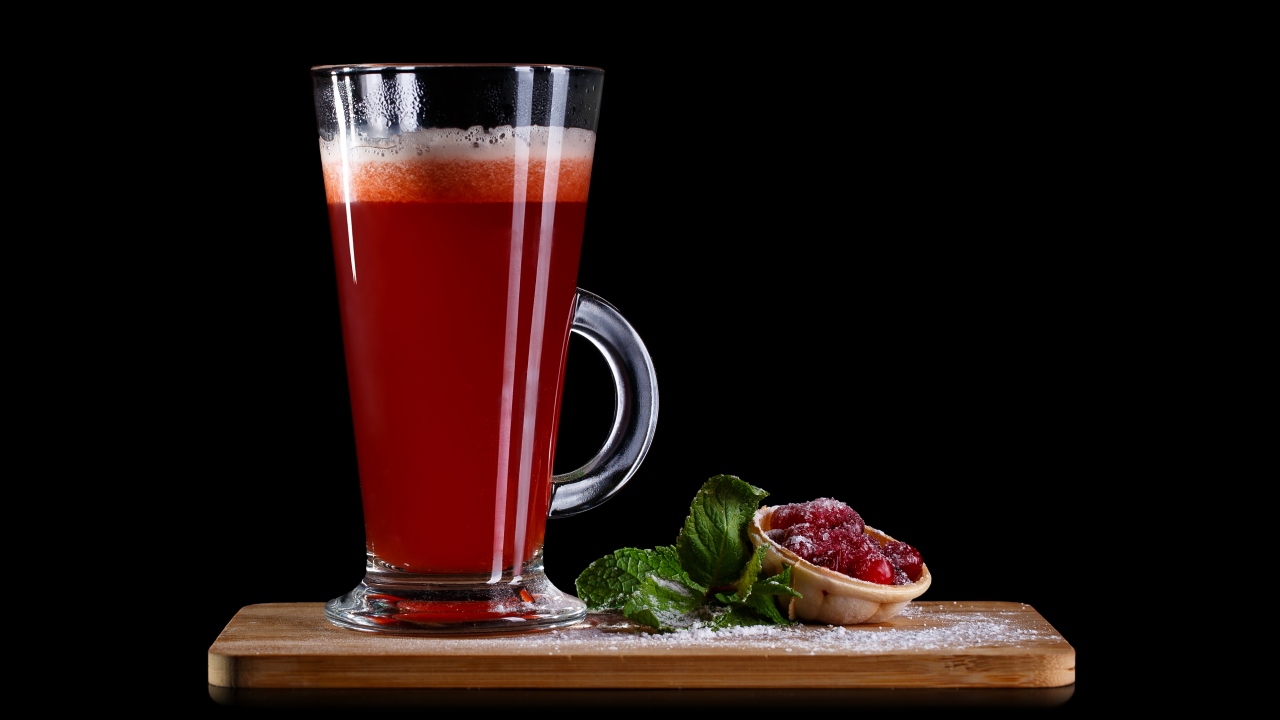 Квас из брусники