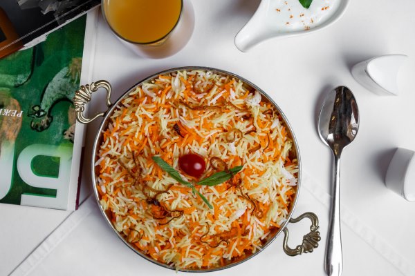 Овощной постный плов pilaf with carrots and saffron - Овощной постный плов