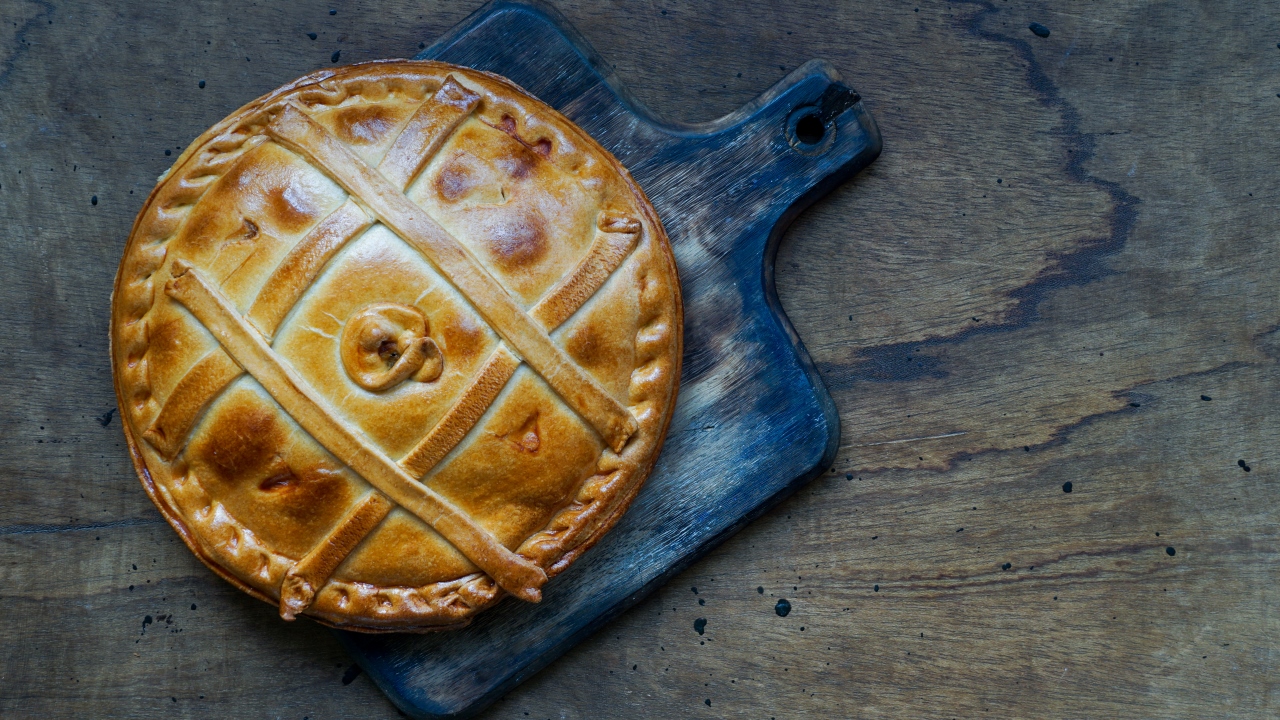 Пирог из гречневой каши с грибами tuna cake empanada de atun - Пирог из гречневой каши с грибами