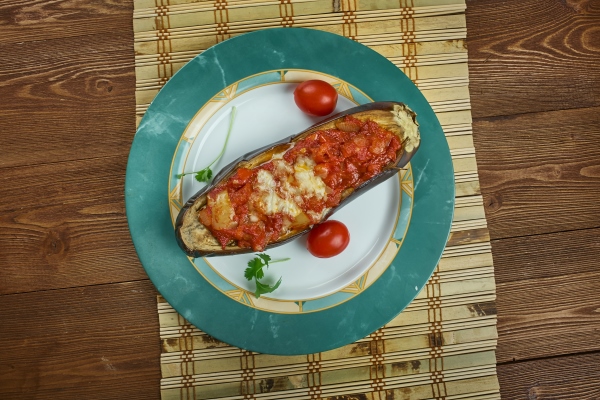 vinete umplute romanian stuffed eggplant 1 - Баклажаны фаршированные (по-румынски), постный стол