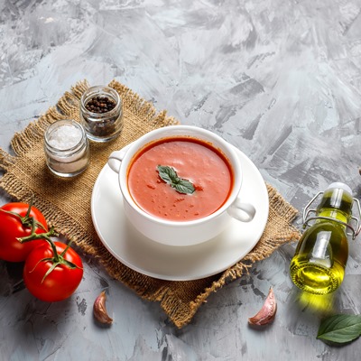 Томатный постный cуп Томатный постный cуп