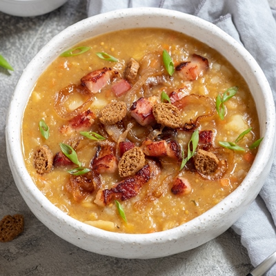 Суп из сушёного гороха