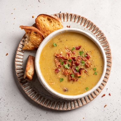 Суп-пюре из жёлтого гороха