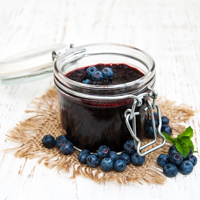 Желе из черничного сока