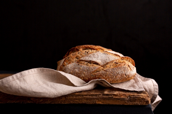 delicious bread on towel - Славский колач