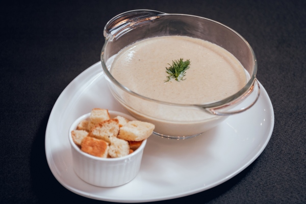 Картофельный суп-пюре, постный pumpkin and carrot soup with cream and parsley - Картофельный суп-пюре, постный