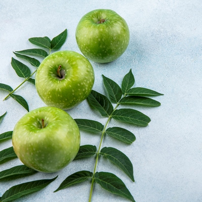 Черника с яблоками в яблочном соку