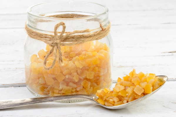 Яблочные цукаты candied oranges cut into pieces - Яблочные цукаты