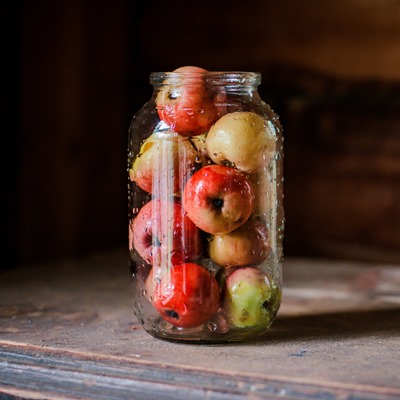 Мочёные яблоки в банках Мочёные яблоки в банках