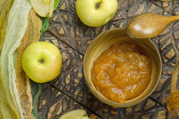 homemade apple jam - Яблочное повидло