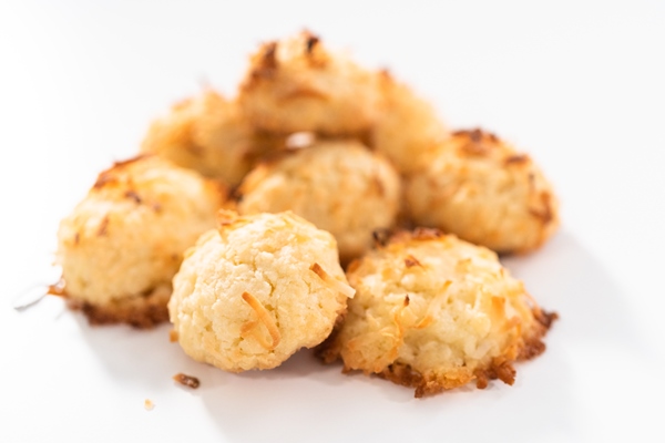 Постное кокосовое печенье coconut cookies 1 - Постное кокосовое печенье