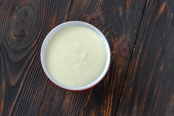 bowl of bechamel - Киш с креветками и брокколи