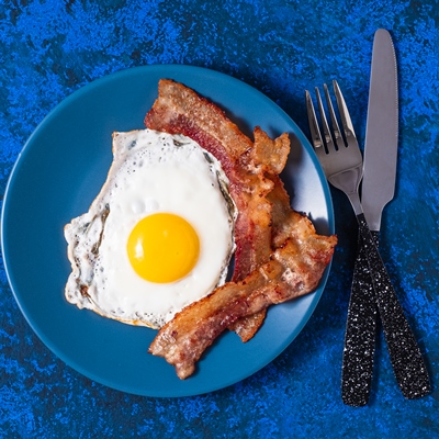 Яичница с беконом