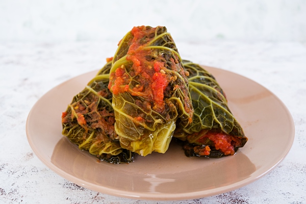 Монастырская кухня: голубцы из пекинской капусты cabbage rolls with savoy leaves - Монастырская кухня: голубцы из пекинской капусты