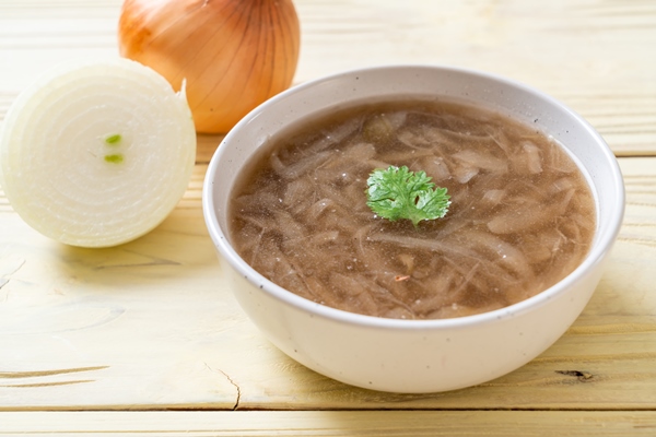 onion soup bowl - Монастырский луковый суп с капустой