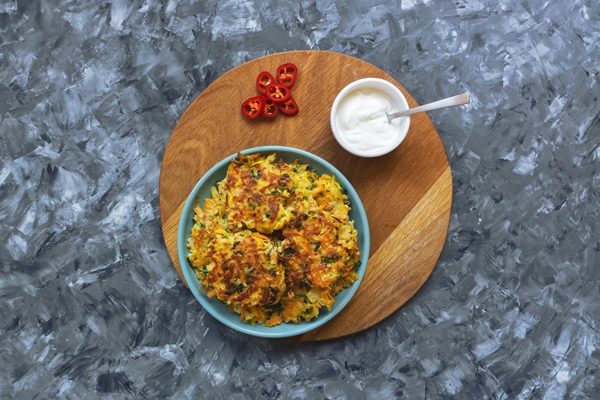 Котлеты из капусты и лебеды iranian food organic vegetable cutlets top view 1 - Котлеты из капусты и лебеды