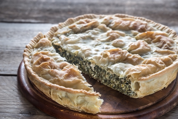 spanakopita greek spinach pie - Спанакопита