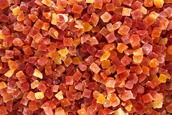 Кулинарное использование аира болотного candied fruits cube mix dessert as background - Кулинарное использование аира болотного