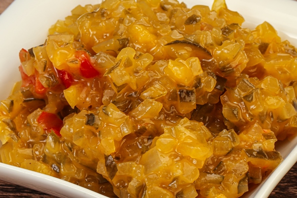 Соус "Релиш" с маринованными огурчиками и горчицей relish sauce with cucumbers and mustard - Соус "Релиш" с маринованными огурчиками и горчицей