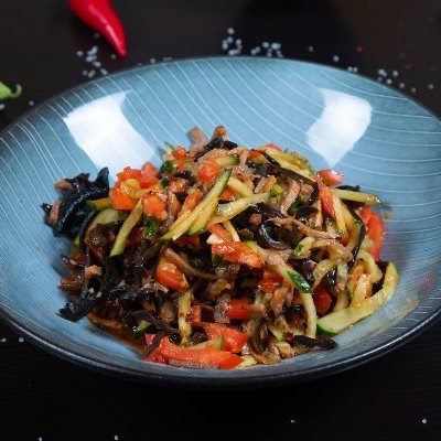 Салат из грибов с овощами Салат из грибов с овощами