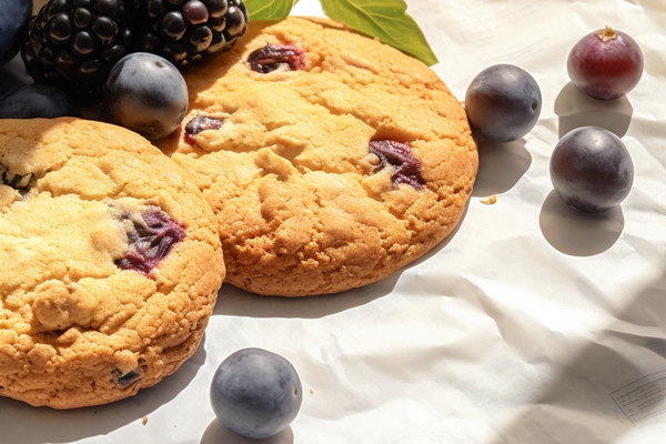 delicious cookies arrangement - Печенье со смородиной
