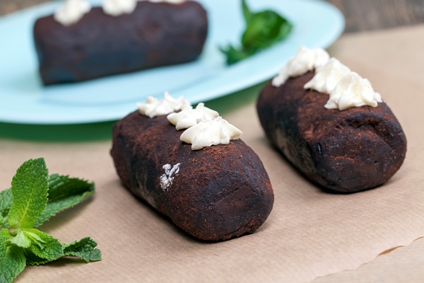 chocolate cake - Пирожное "Картошка" с кэробом