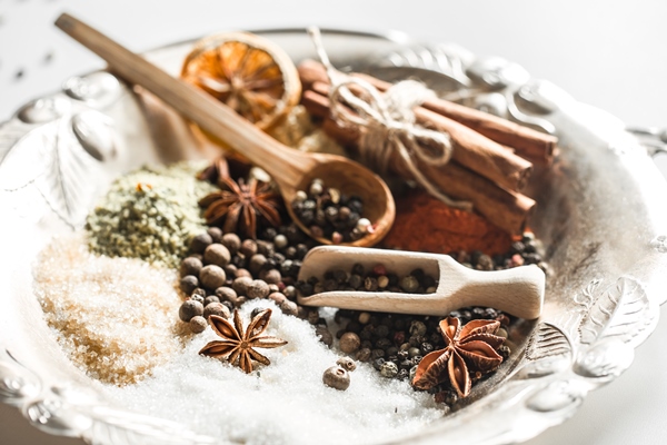 dish with spices - width=