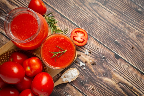 Томатный сок из томатной пасты fresh tomato juice ready serve - Томатный сок из томатной пасты