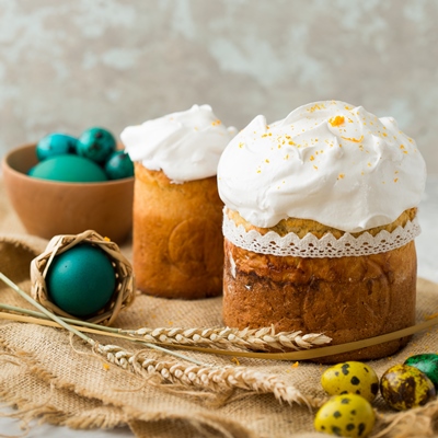 Белая сахарная глазурь для кулича