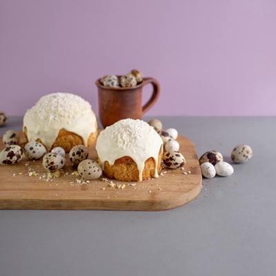 Глазурь для куличей из белого шоколада