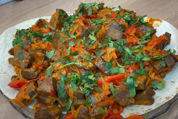 Сердце говяжье с овощами 2024 05 20 008 - Сердце говяжье с овощами