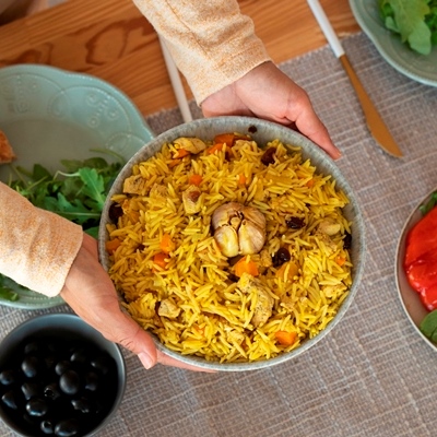 Плов с уткой