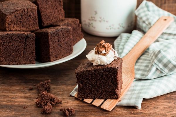 beautiful still life with chocolate concept 1 - Шоколадный пирог из кабачка