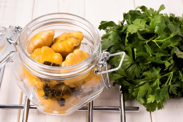 Патиссоны в маринаде high angle vegetables parsley 1 - Патиссоны в маринаде