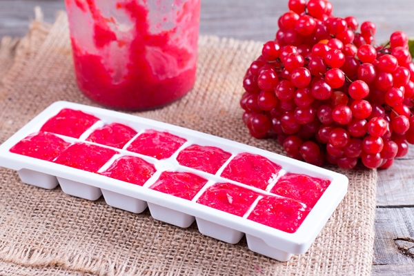 Что можно замораживать в формочках для льда red berries molds freezing - Что можно замораживать в формочках для льда