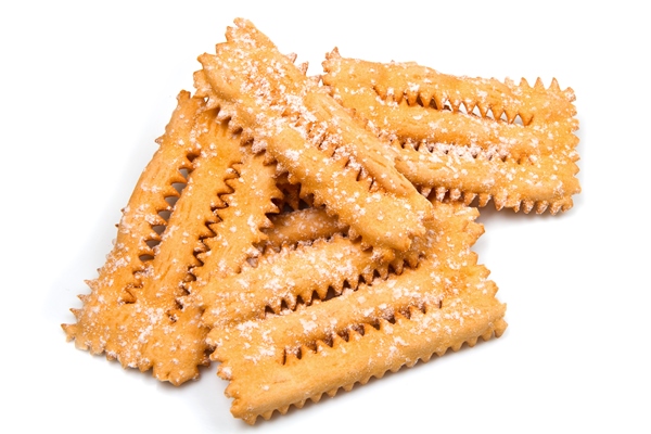 carnival fritters - Хворост "Сетка" (старинный рецепт)