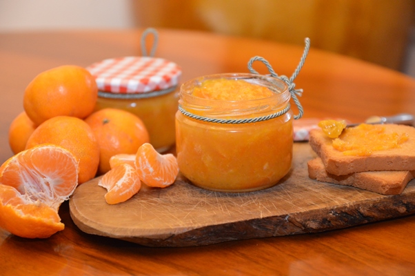Мандариновое варенье close up oranges cutting board - Мандариновое варенье