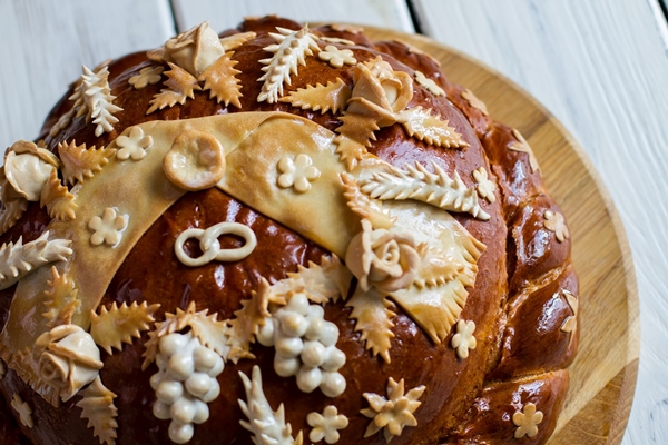 tasty dish ceremony - Каравай "Свадебный"